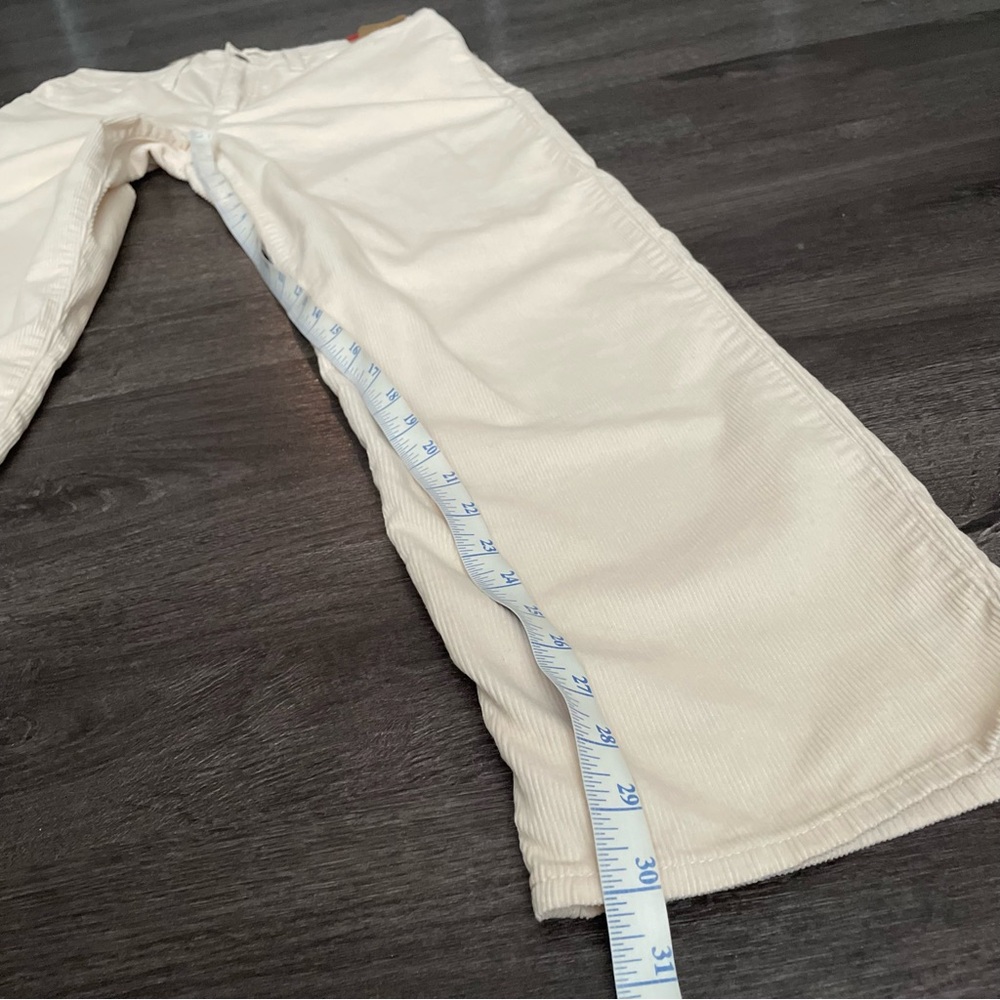 Levi's Off-White Baggy Corduroy Pants ( 28) - Picture 7 of 9